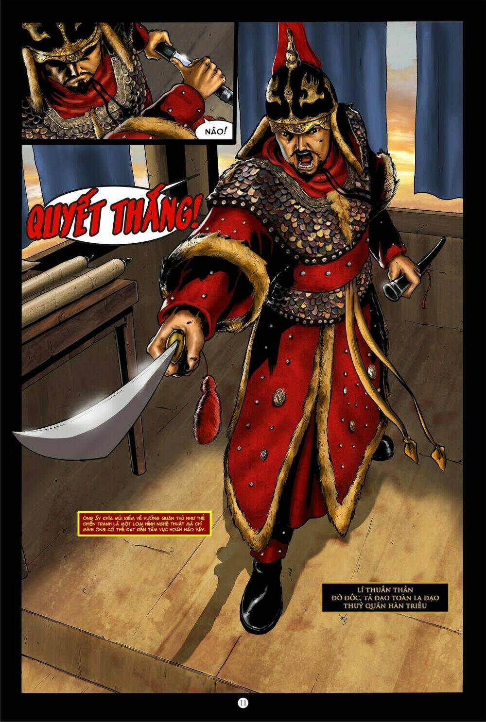 vĩ thuấn thuần: chiến binh và hộ thế giả | yi soon shin: warrior and defender chapter 1 18