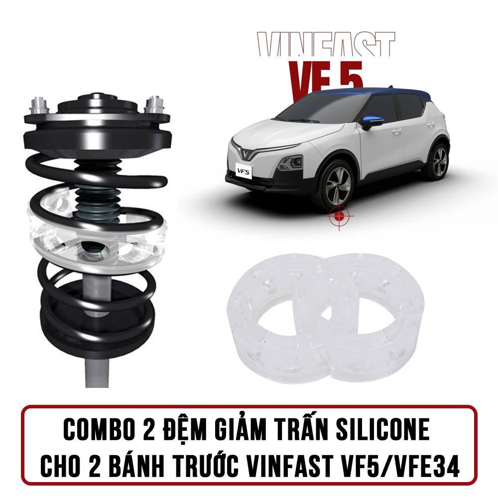 Đệm giảm trấn cho giảm sóc xe ô tô VINFAST VF5 và VFe34 Đệm Lò Xo Giảm Sốc