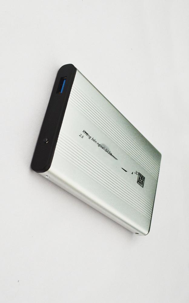 Hộp đựng đĩa cứng di động hợp kim nhôm 2,5 inch SATA phong cách mới nhất USB3.0
