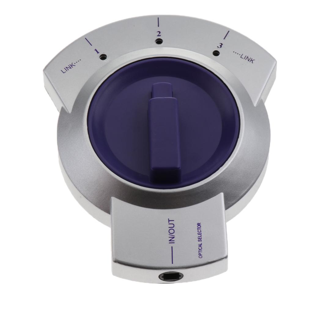 Digital Optical Audio Switcher Splitter 1x3 Toslink Select Support Dolby AC3