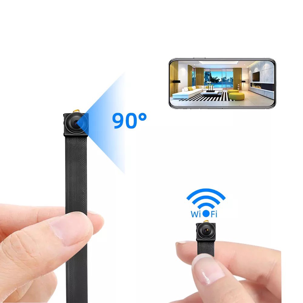 Camera đồng hồ để bàn wifi 1080 xem từ xa qua điện thoại