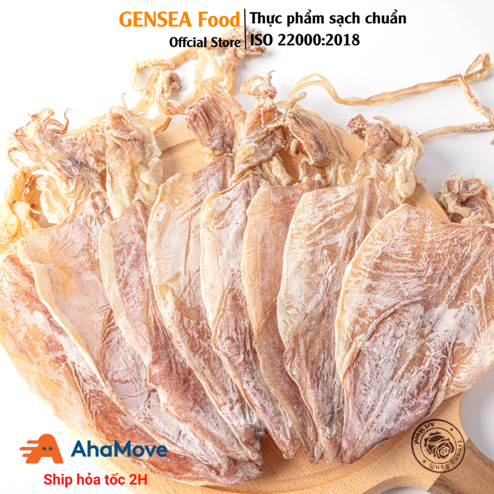 Mực Khô Phú Quý GENSEA Food G1070 Loại 1 Không Chất Bảo Quản Ngọt Tự Nhiên