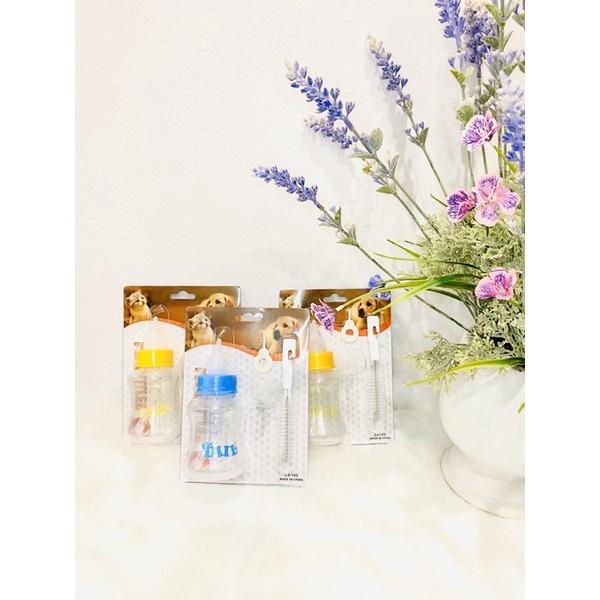Bình Ti Bình pha sữa Chó Mèo, động vật Sơ Sinh 60ml – 150ml