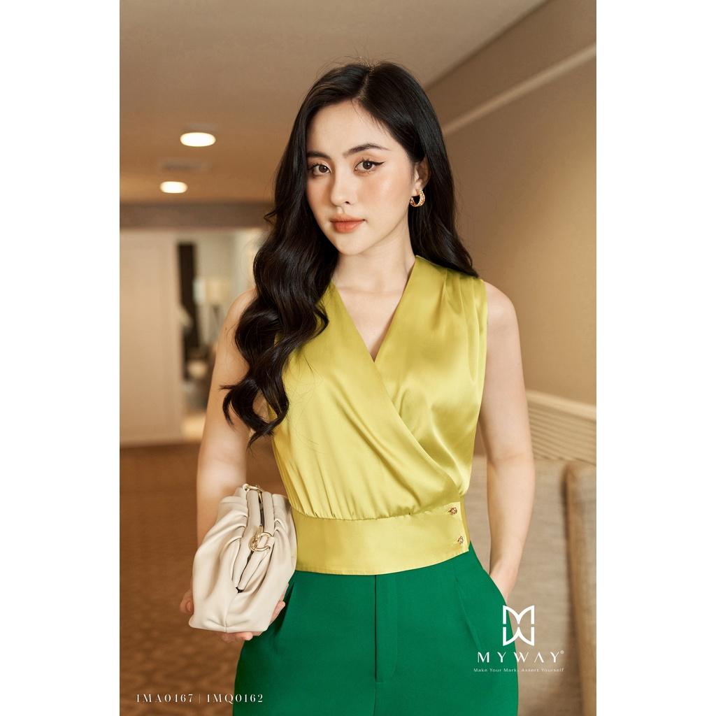 Áo Nữ Đi Chơi MY WAY Chất Liệu Lụa Mát Cao Cấp 1MA0467