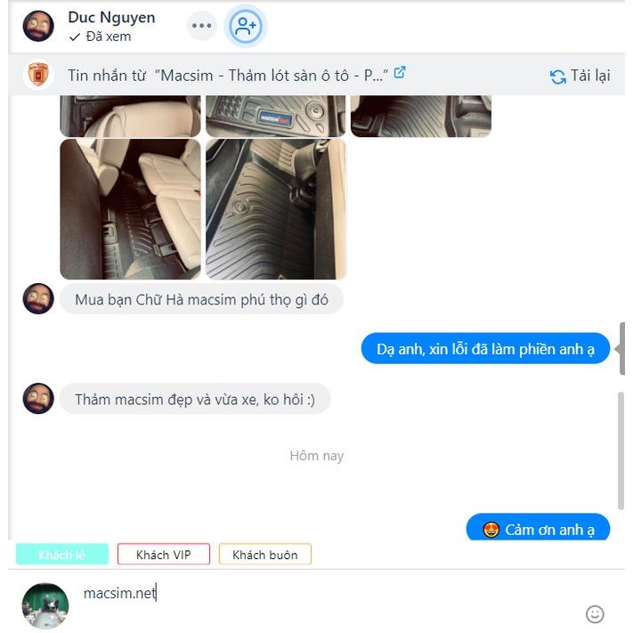 Thảm lót sàn xe ô tô Honda HRV 2016-nay Nhãn hiệu Macsim chất liệu nhựa TPE cao cấp màu đen