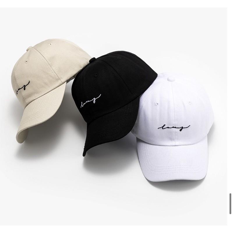 Mũ, nón lưỡi trai Đội đầu, chống nắng thêu chữ cá tính 2021 Unisex