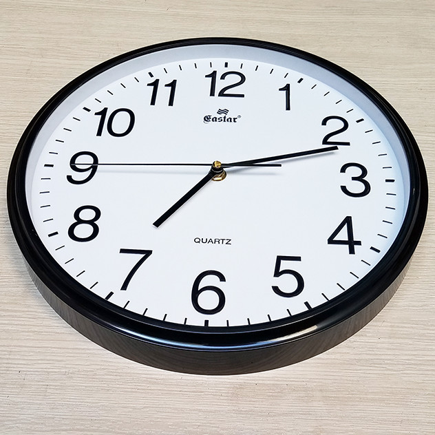 Đồng Hồ Treo Tường Cao Cấp KIM TRÔI EASTAR – Số Nổi 3D – Tặng Pin MAXELL – BH 1 Năm