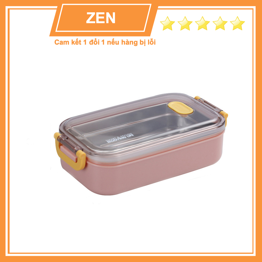 Hộp Đựng Cơm Văn Phòng Inox 304 Gọn Nhẹ, Giữ Nhiệt Tốt, Dùng Hâm Nóng Trực Tiếp Với Lò Vi Sóng