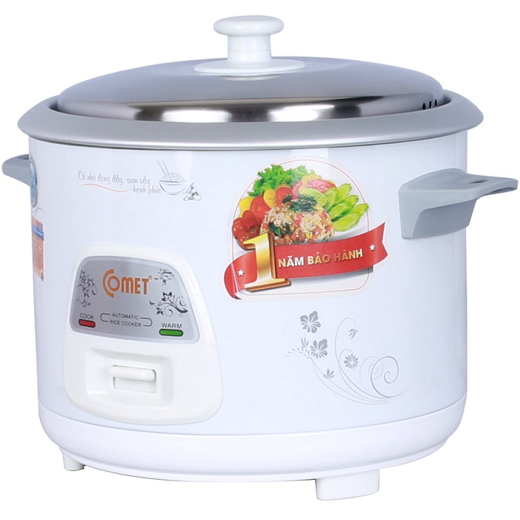 Nồi Cơm Điện Nắp Rời Comet CM8036 - Hàng Chính Hãng