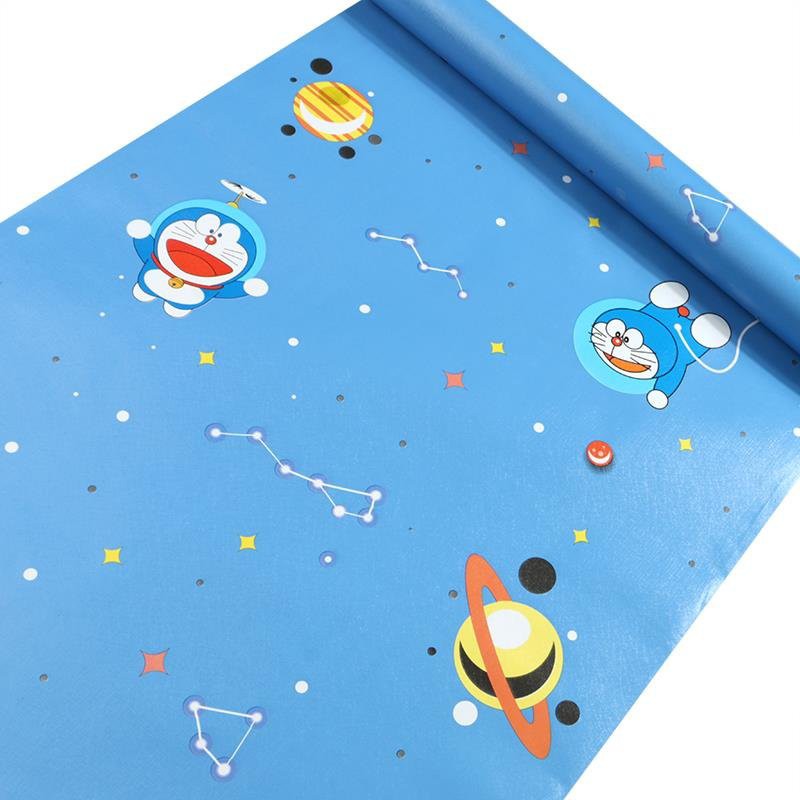 Bộ Sưu Tập 5 Mét Dài Decal Giấy Dán Tường Các Mẫu ĐÔ RÊ MON Khổ 45cm Có Keo Sẵn