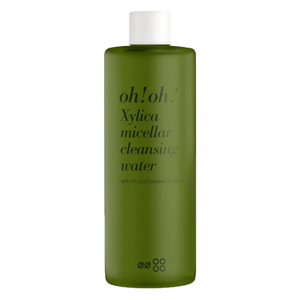 Nước Tẩy Trang Chuyên Sâu Phục Hồi Màng Lipid oh!oh! Xylica Micellar Cleansing Water (1% Cica Complex &amp; Xylitol)
