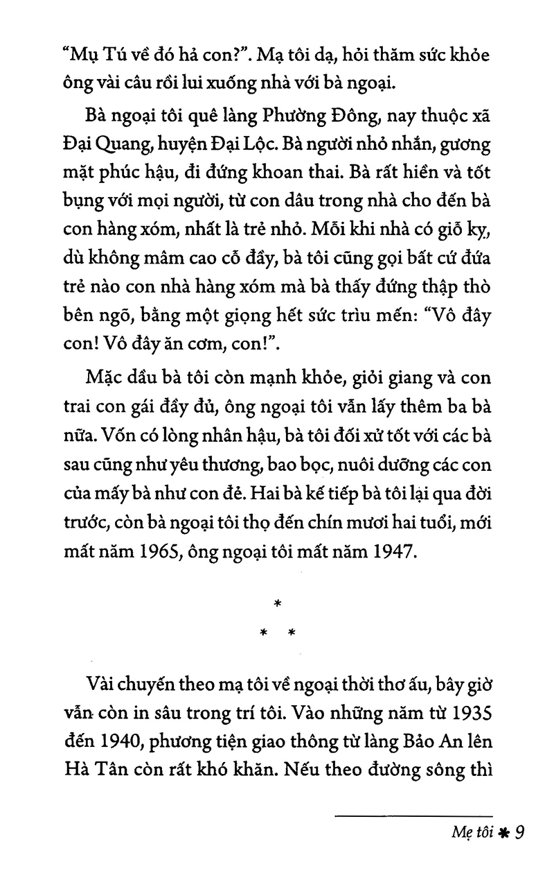 Mẹ Tôi - Câu Chuyện Về Người Mẹ Trong Những Gia Đình Trí Thức Nổi Tiếng Thế Kỉ XX