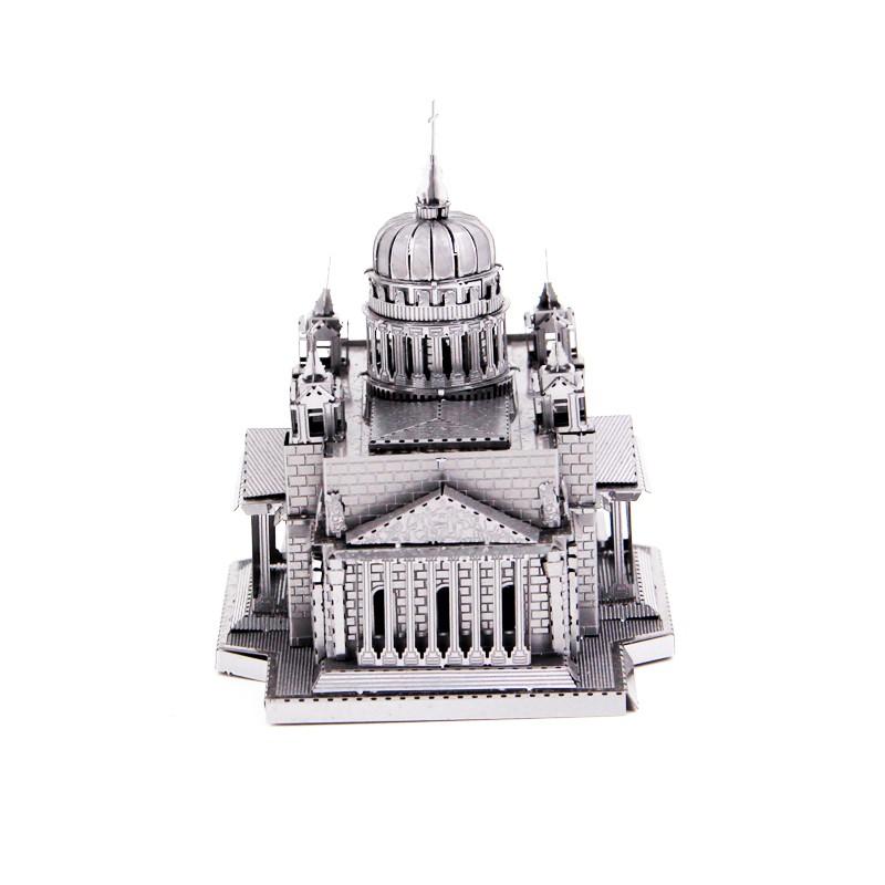 Mô Hình Lắp Ráp 3d Nhà thờ chính tòa Thánh Isaac