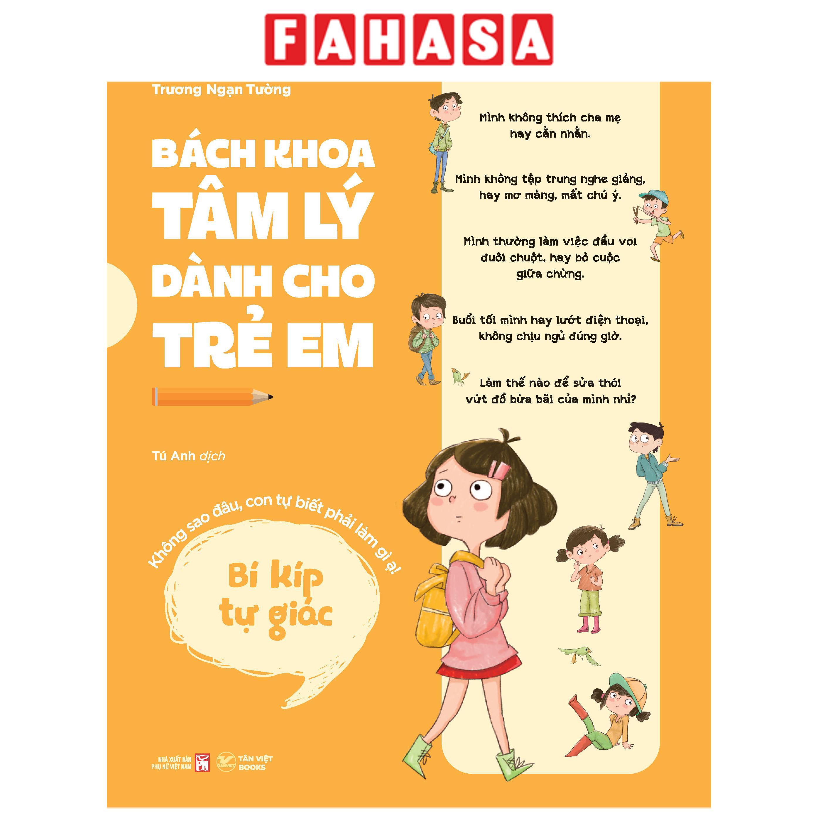 Sách - Bách Khoa Tâm Lý Dành Cho Trẻ Em - Bí Kíp Tự Giác - Không Sao Đâu, Con Tự Biết Phải Làm Gì Ạ!