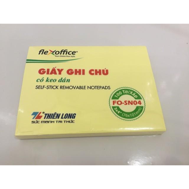 Giấy ghi chú Flexoffice 3x4 FO-SN04