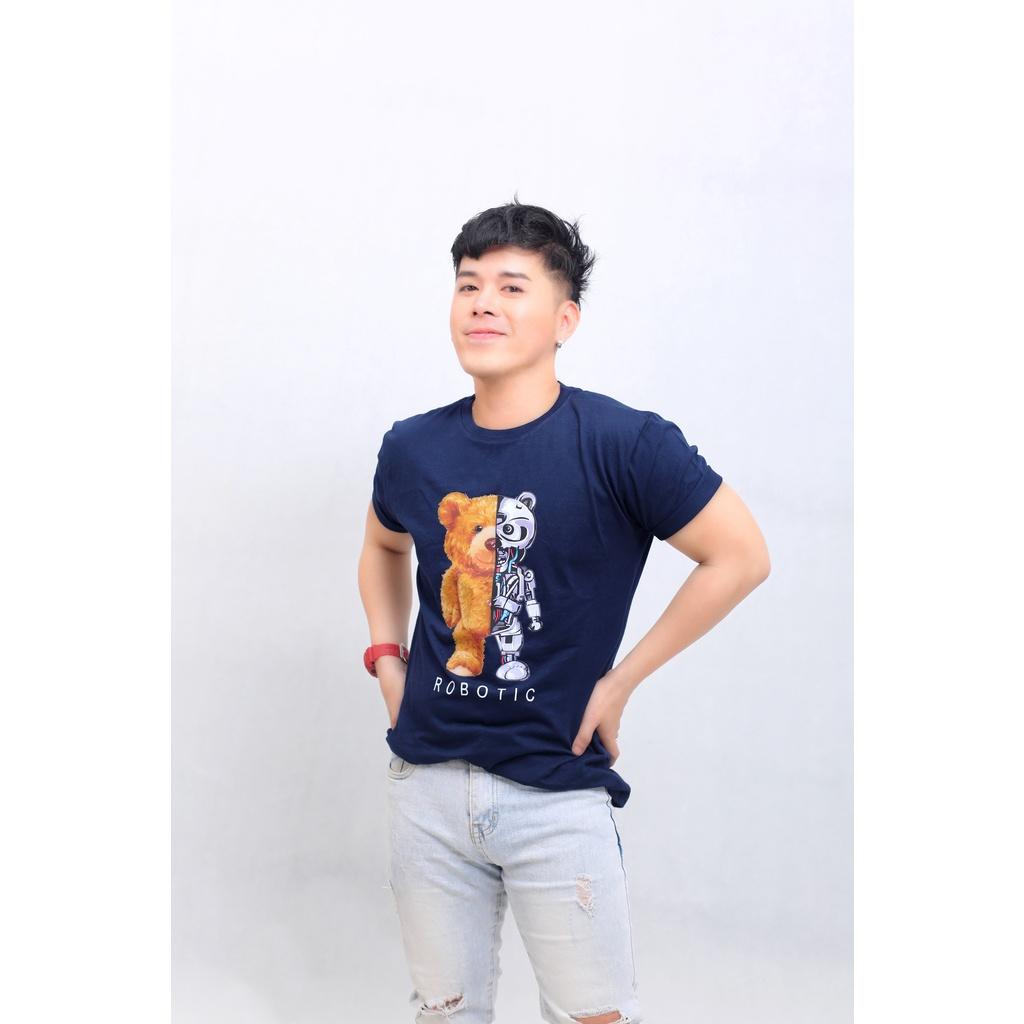 Áo thun nam form chuẩn Gấu TEDDY - Fashion Eking Clothing