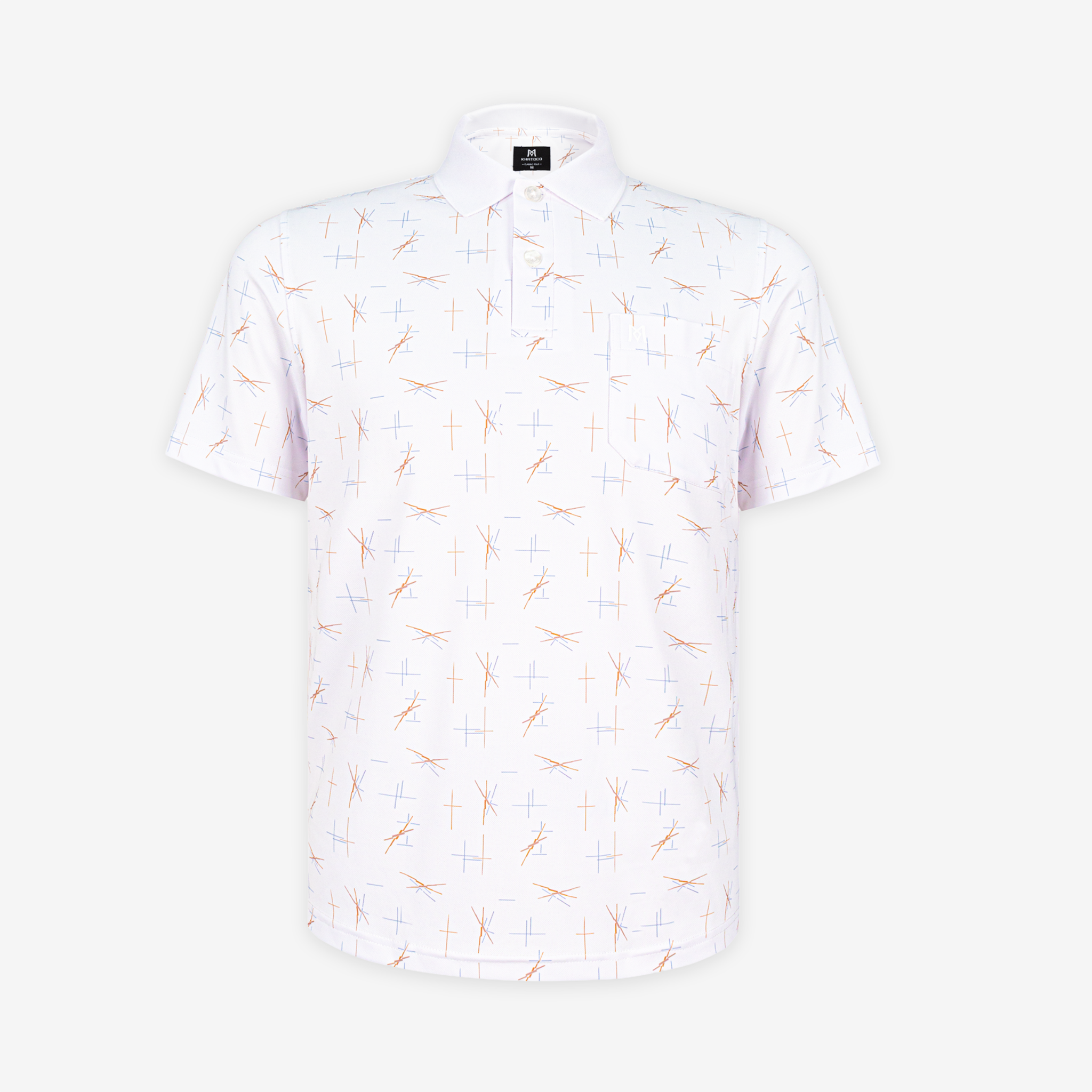 Áo polo nam KHATOCO có túi A2MN438R2-CNIN800-2709-N