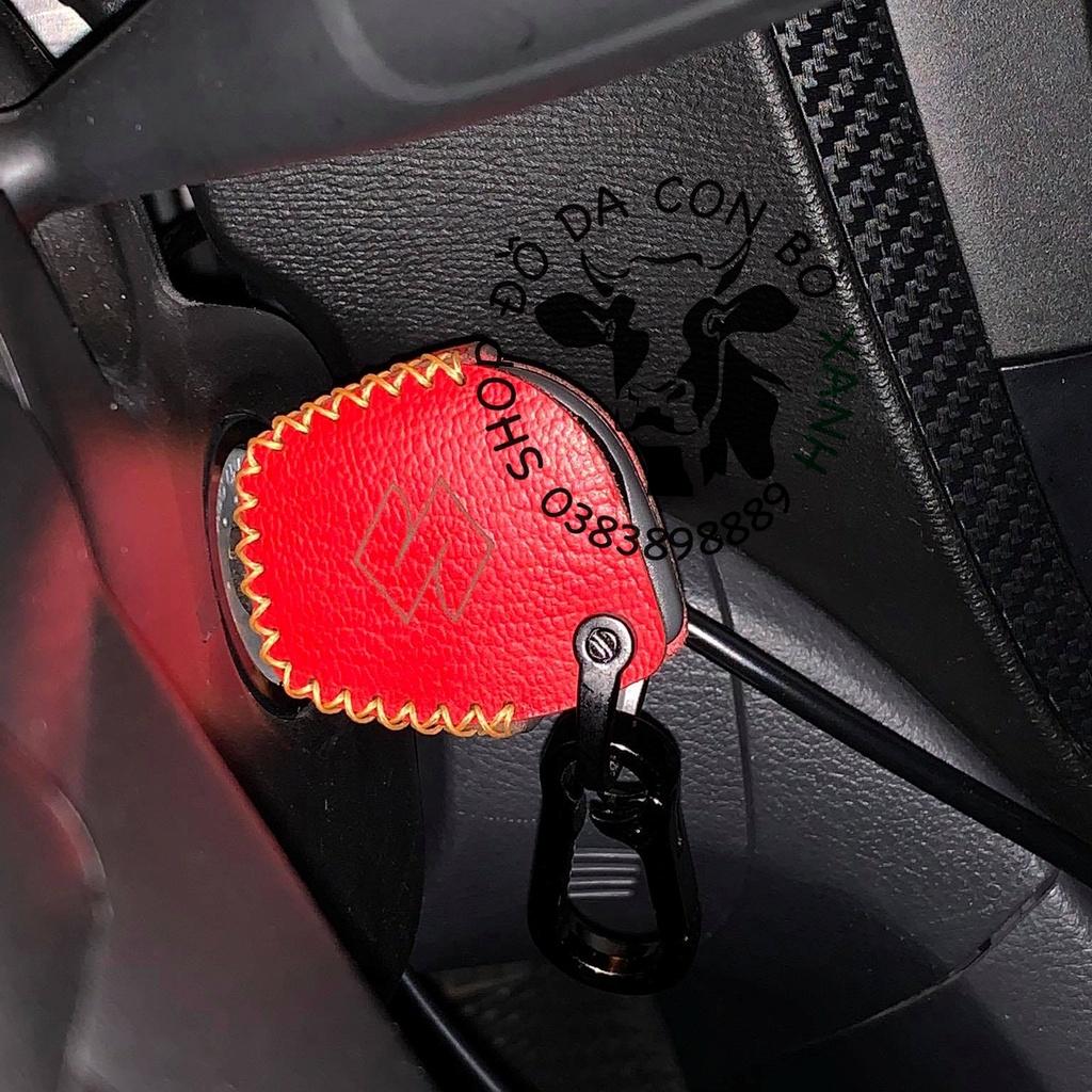 Bao da dành cho chìa khoá Suzuki Celerio handmade da thật 003