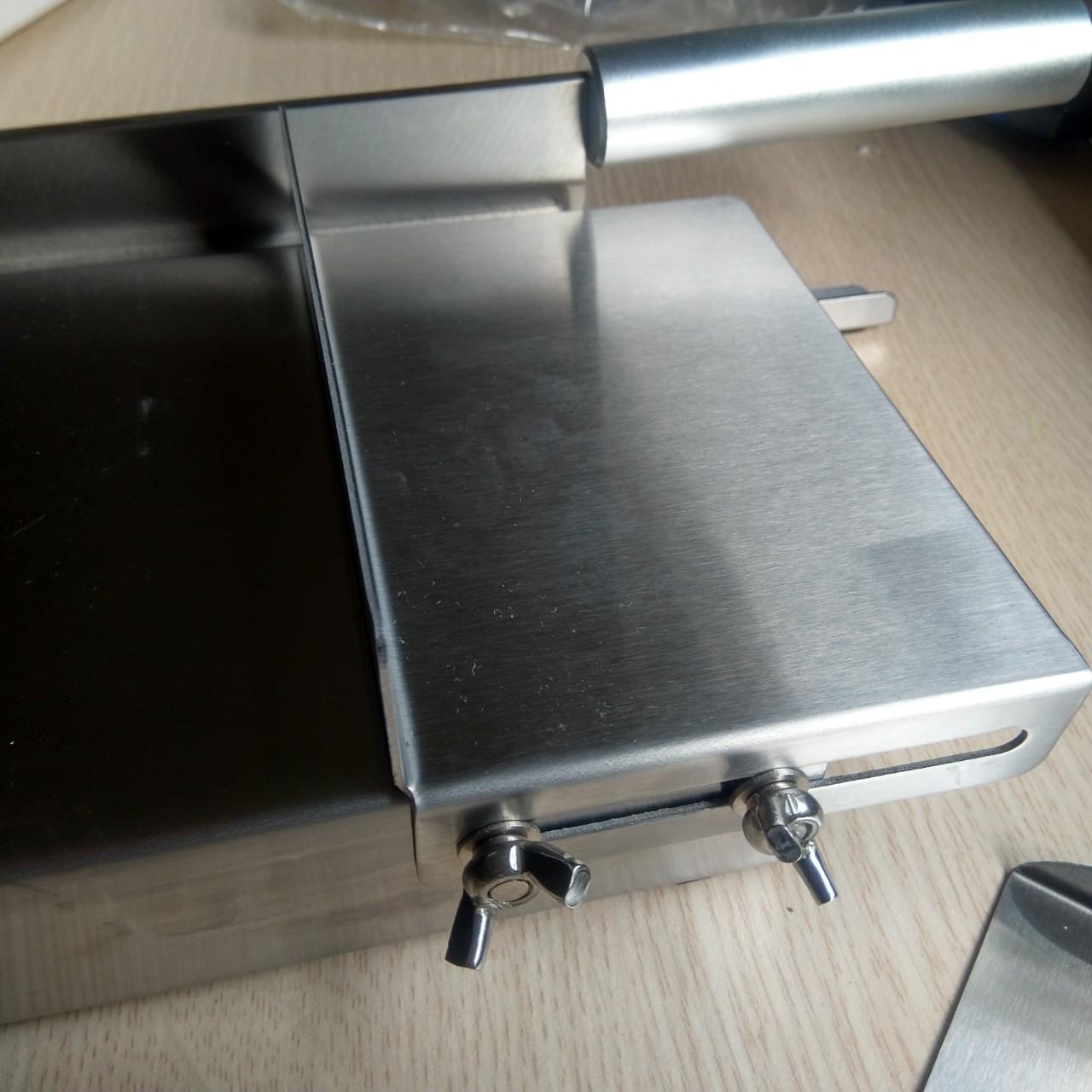 Dao Chặt Thịt Gà, Thái Thịt Bò Đông Lạnh, Thái Thuốc Bắc, Cắt Đa Năng KD0270, Lưỡi Thép 40CR14, Inox 430 - Tặng Tay Mài KD0315