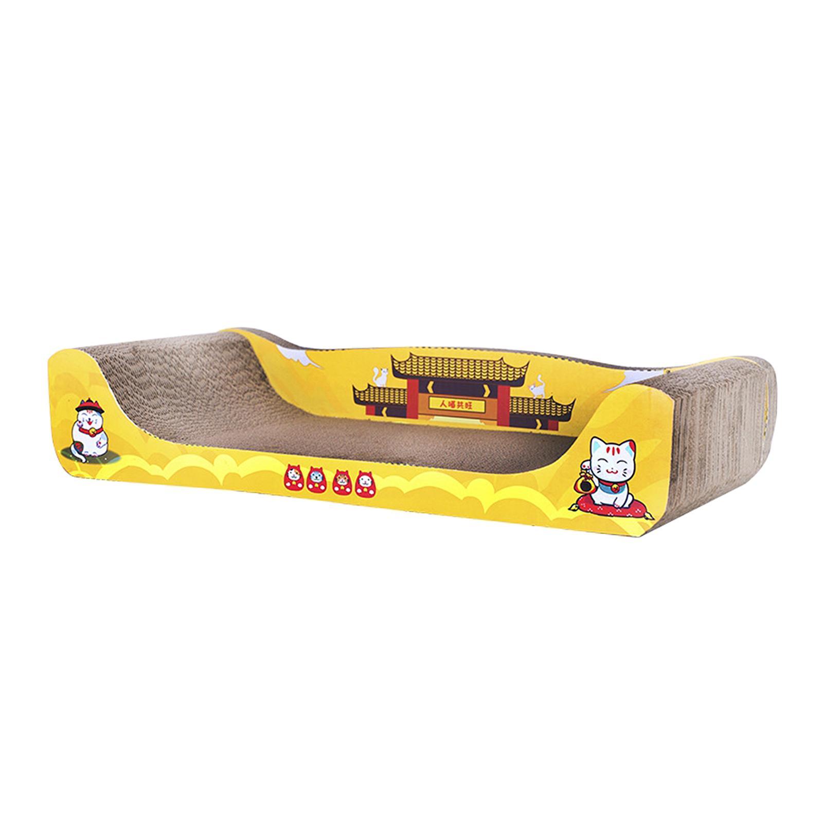 Cat Scratch Bed Corrugated Paper Furniture Large Cat Scratcher Cardboard