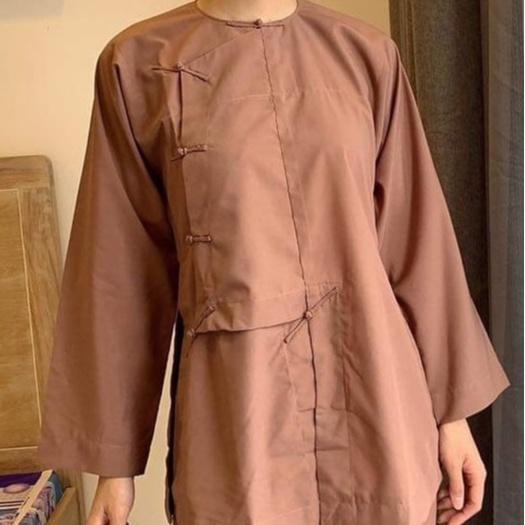 ĐỒ LAM ĐI CHÙA Đồ Đi Chùa# Vạt Hò Nút Thắt Vải Kate Mịn