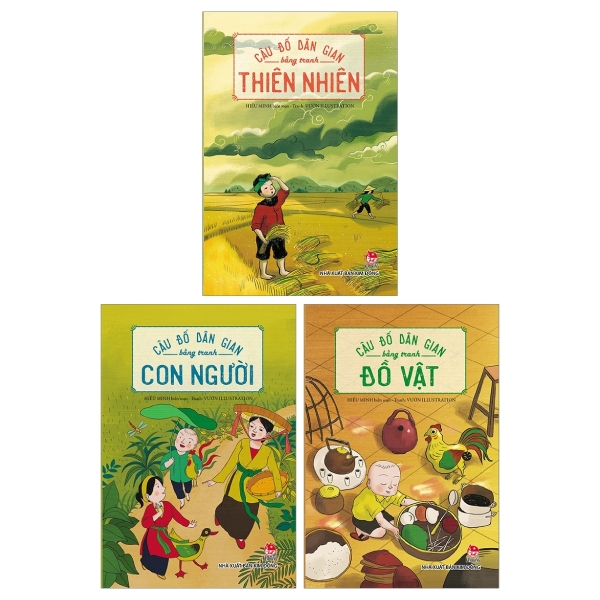 Combo Câu Đố Dân Gian Bằng Tranh : Cây Cối + Hoa Quả + Loài Vật