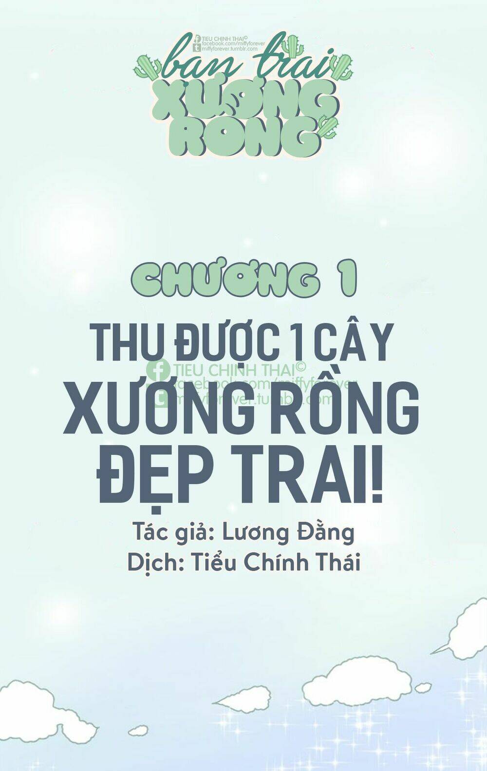 bạn trai xương rồng chapter 1 1