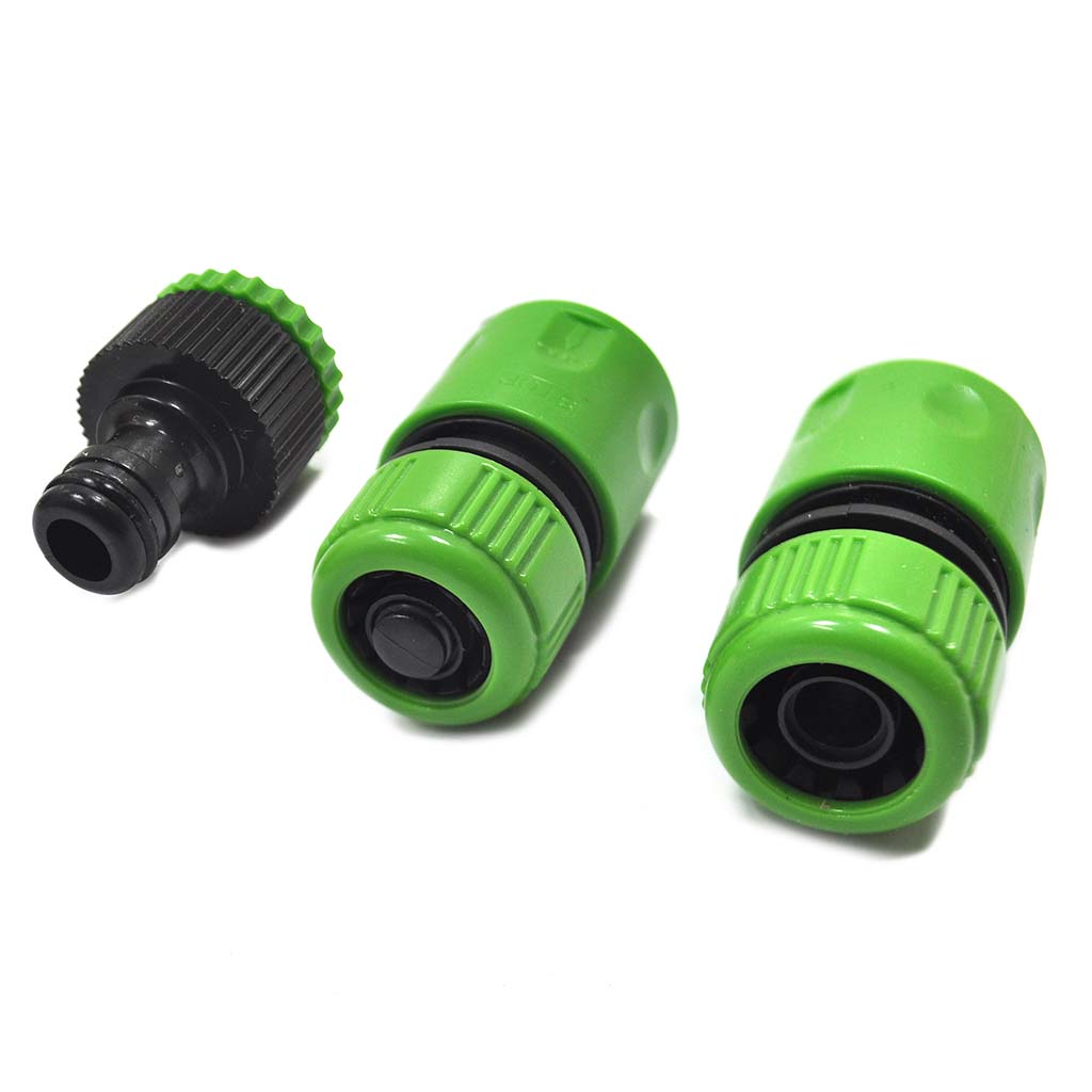 Bộ 3 cút nối nhanh ống nước xanh