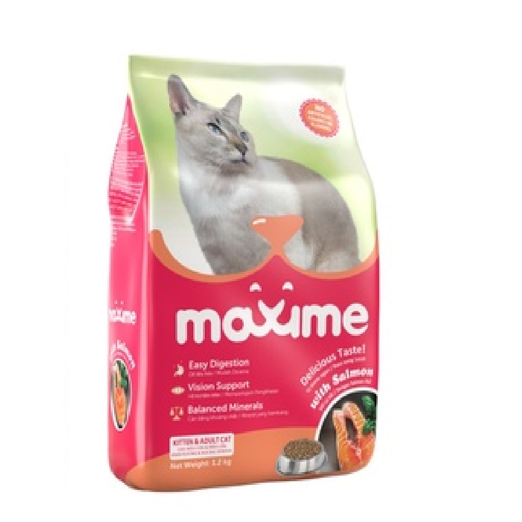THỨC ĂN HẠT CHO MÈO MỌI LỨA TUỔI MAXIME GÓI 400G - PHILIPPINES