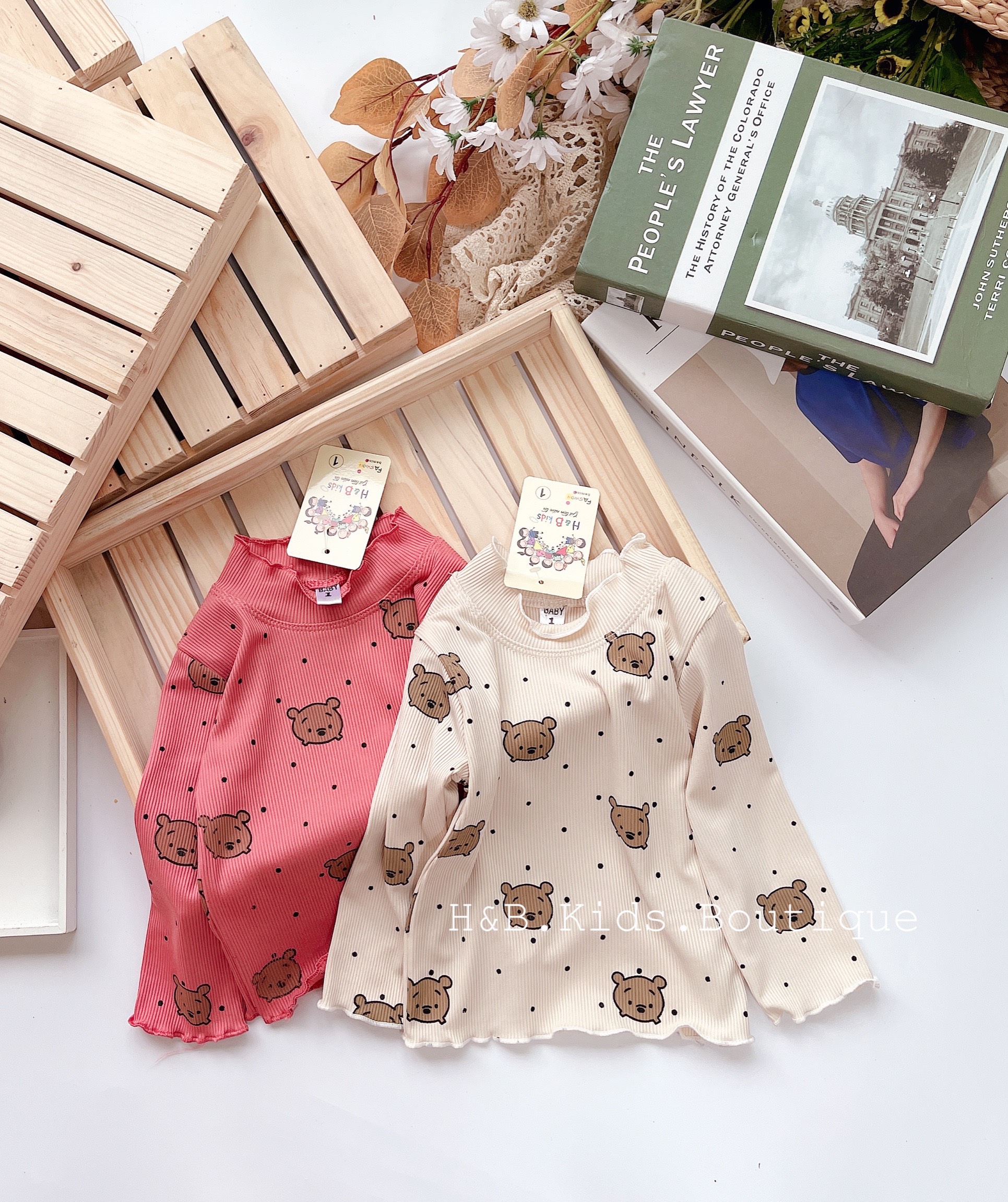 Áo thun dài tay cho bé gái size 5-20kg chất tăm gân xịn sò