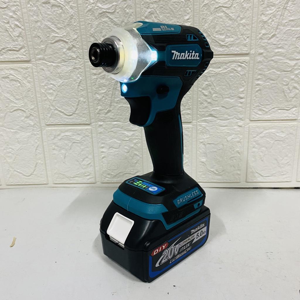 Máy bắn vít Makita không chổi than - máy chuyên vít MAKITA 2 pin khủng 10 cell - máy bắn vít chuyên nghiệp