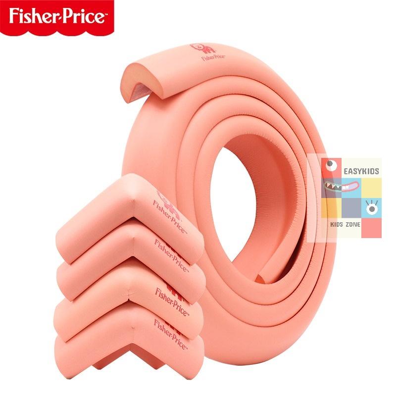 Miếng bịt góc và miếng dán cạnh cao cấp Fisher Price chống va đập cạnh bàn, bảo vệ cho bé