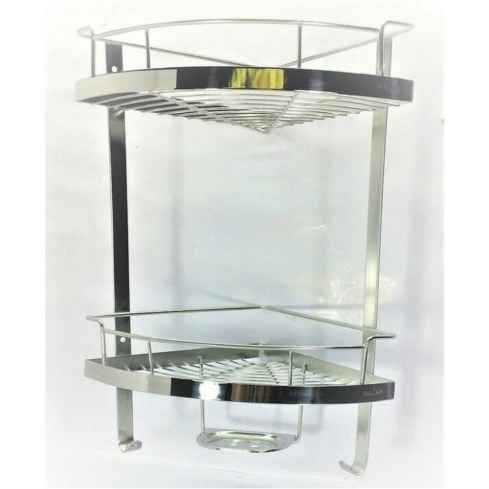 Kệ góc inox đặc 304 Cao cấp