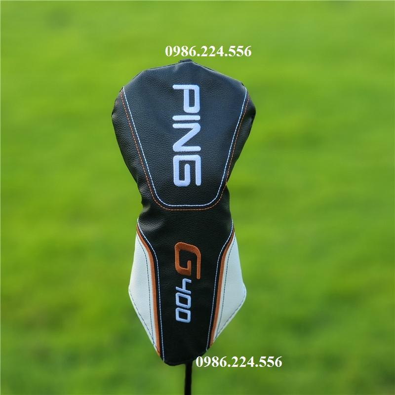 Bọc đầu gậy golf cover sắt gỗ driver putter 1 3 5 recuse bảo vệ gậy da PU BD007