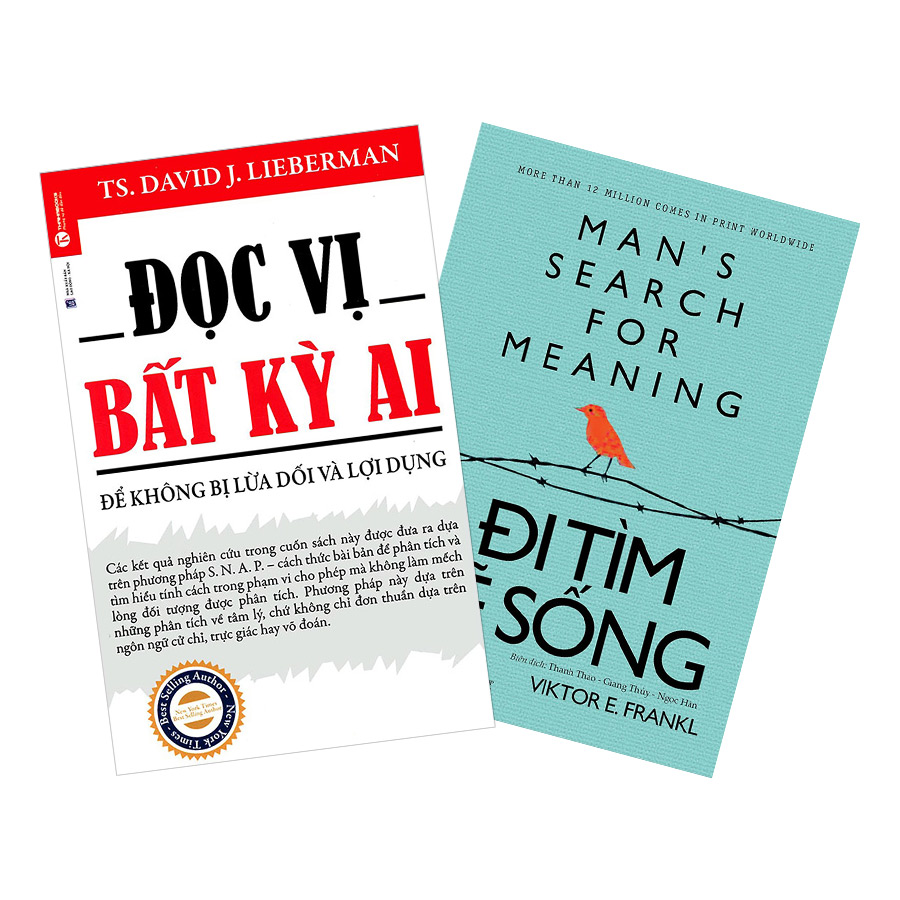 Combo Đọc Vị Bất Kỳ Ai + Đi Tìm Lẽ Sống