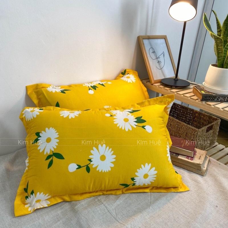 Vỏ gối đầu 45x65cm KimBedding gối nằm chất poly cotton nhiều họa tiết đẹp