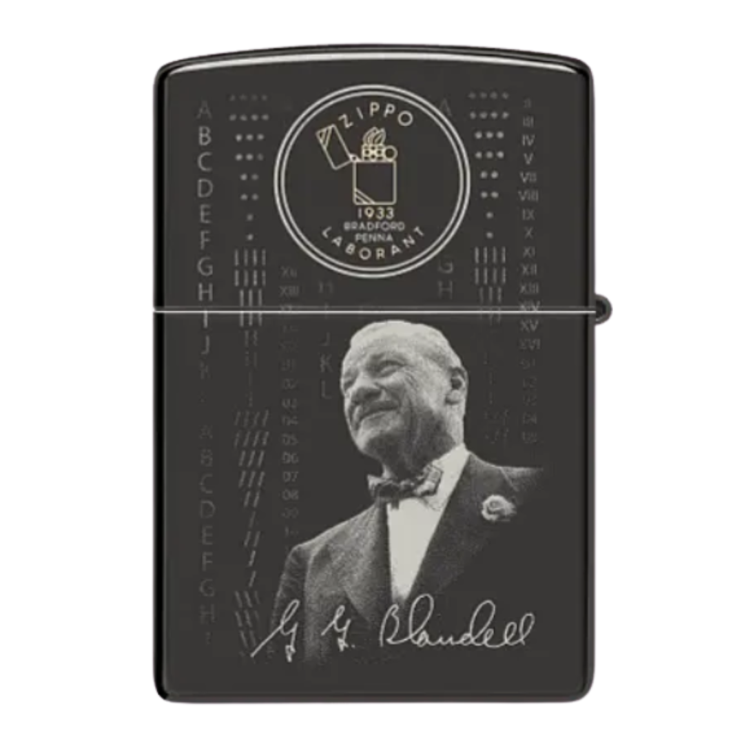 Zippo Founder’s Day High Polish Black – Bật Lửa Kỷ Niệm Nhà Sáng Lập, Phiên Bản Sưu Tầm Cao Cấp