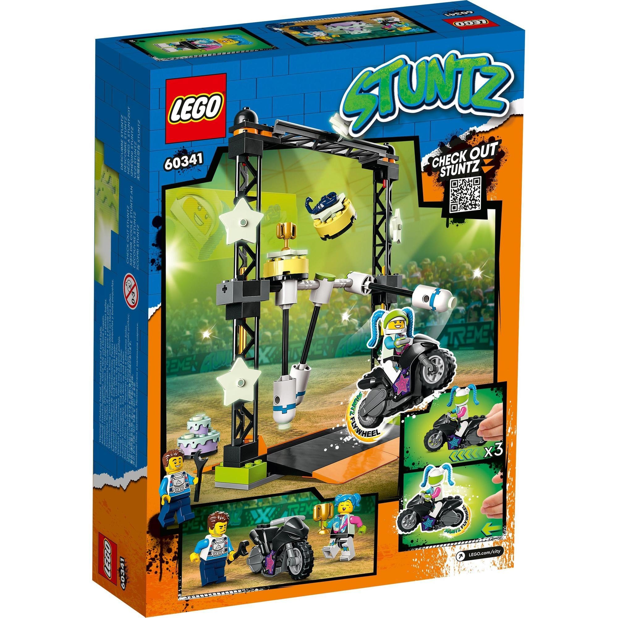 LEGO City 60341 Thử thách Vượt Búa Tạ Xoay Vòng (117 chi tiết)