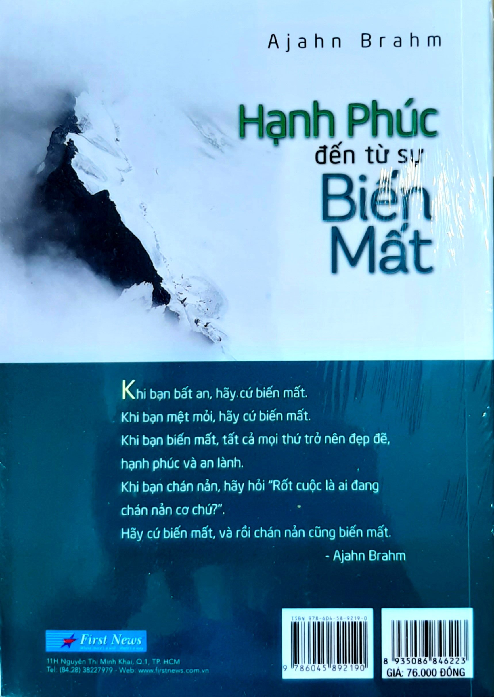 Hình ảnh Hạnh Phúc Đến Từ Sự Biến Mất - Thiền sư Ajahn Brahm