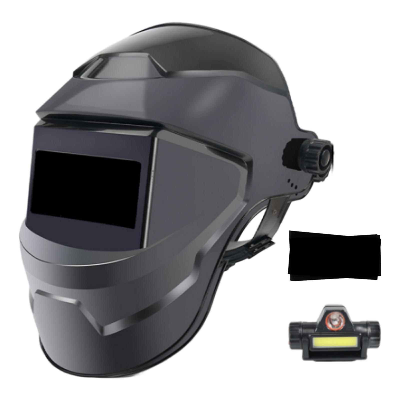 Solar Powered Welding Welder Welding Face Cover Eyes and Face Protection Large View True Protective Gear Welder