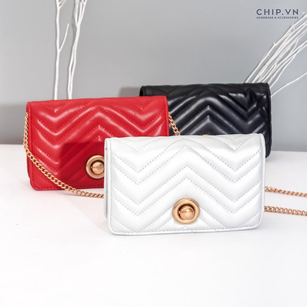 Túi Xách Nữ Đeo Chéo Khóa Tròn CHIPVN - CB4436