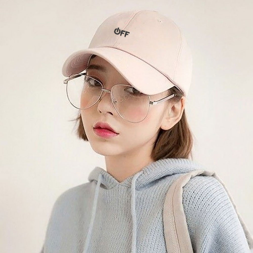 Mũ lưỡi trai - nón Ulzzang thêu chữ OFF unisex nam nữ chống nắng phong cách thời trang, cá tính