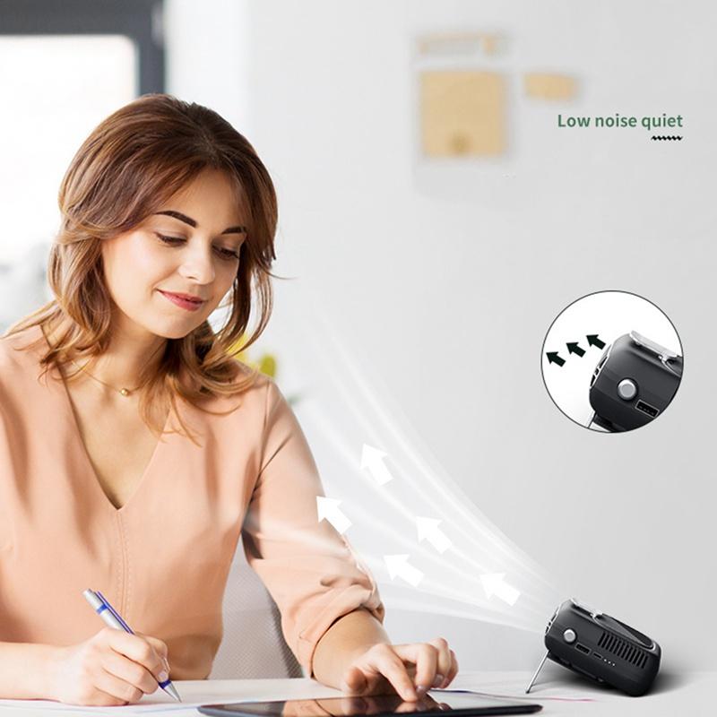 Quạt Điện Cầm Tay Xiaomi Youpin 10000Mah Sạc Được Không Gây Tiếng Ồn Hàng nhập khẩu