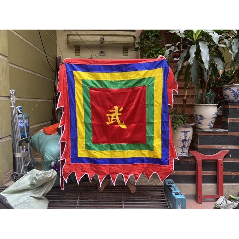 Cờ Thần thêu chữ dòng họ, cờ thần thêu chữ theo yêu cầu