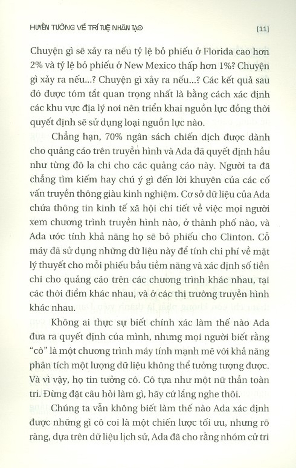 Huyễn Tưởng Về Trí Tuệ Nhân Tạo