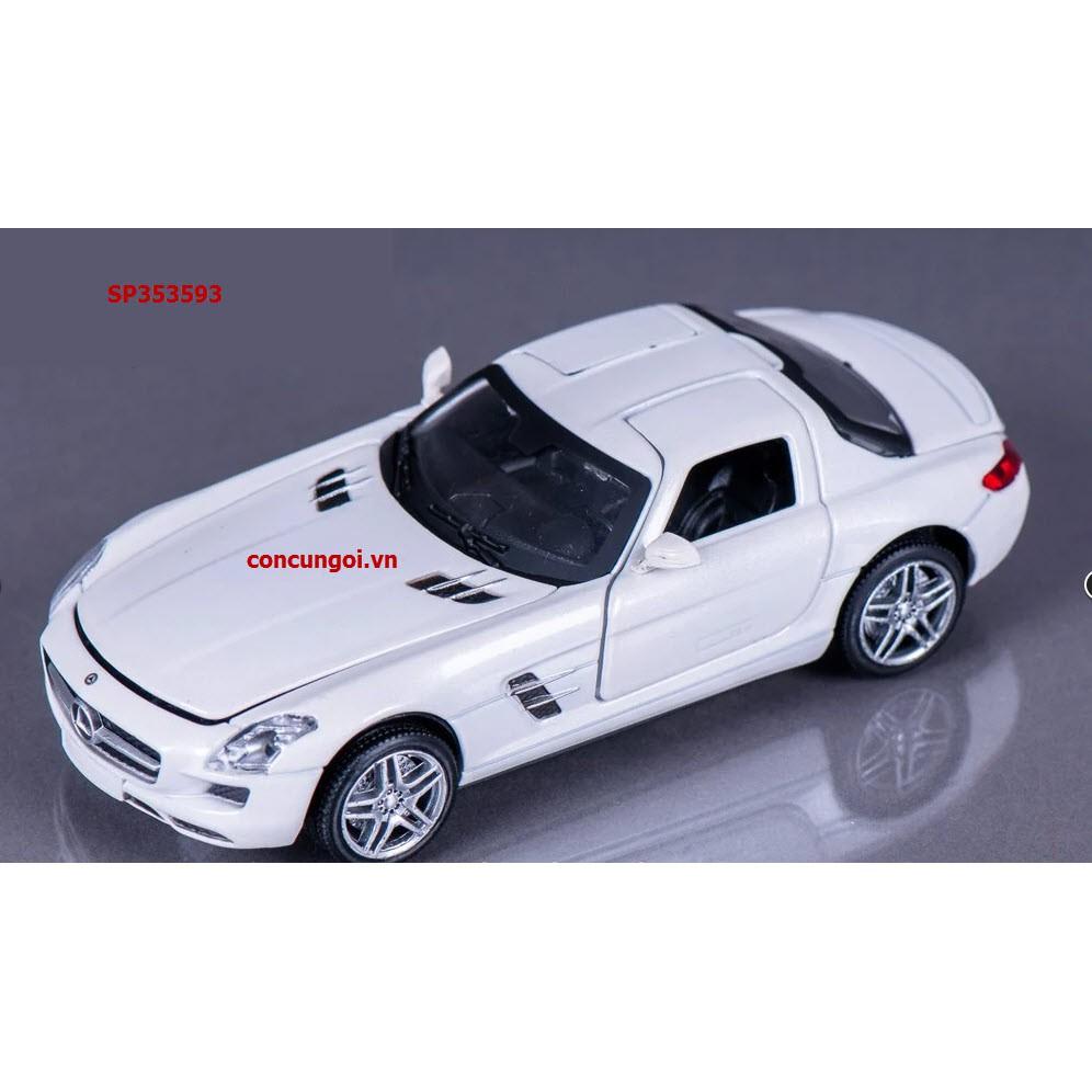 Hộp xe hơi mô hình MZ MERCEDE BENZ SLS 1:32 AMG, 25016C (Chiếc)- SP353593