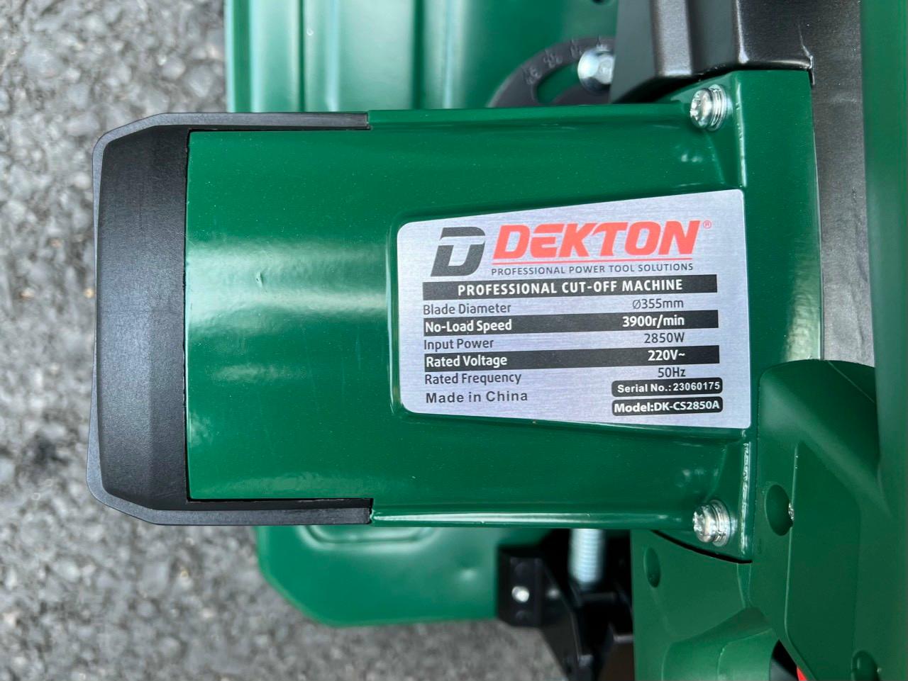 MÁY CẮT SẮT 2850W 355MM DEKTON DK-CS2850A - HÀNG CHÍNH HÃNG