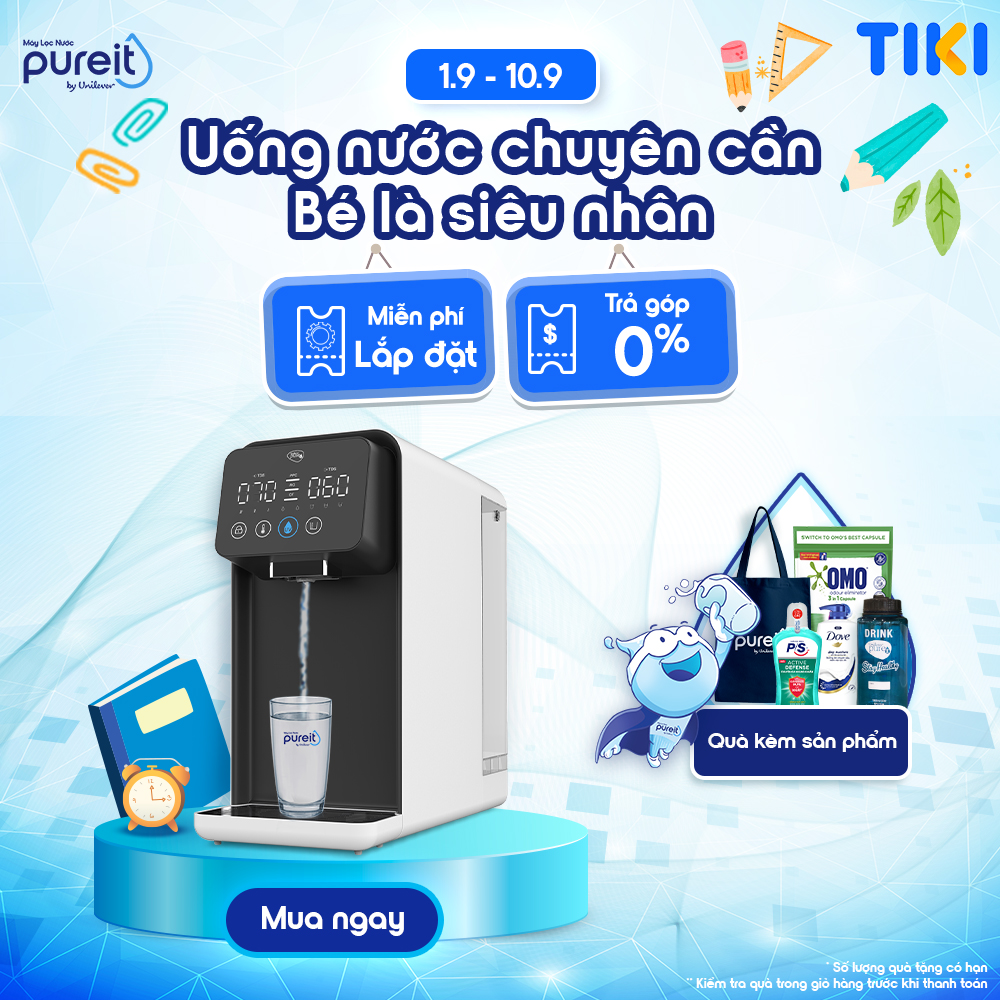 Máy Lọc Nước Pureit Lavita - CR5240 Chức Năng Làm Nóng Nhiều Cấp Độ Tích Hợp Công Nghệ RO+UV - Hàng Chính Hãng