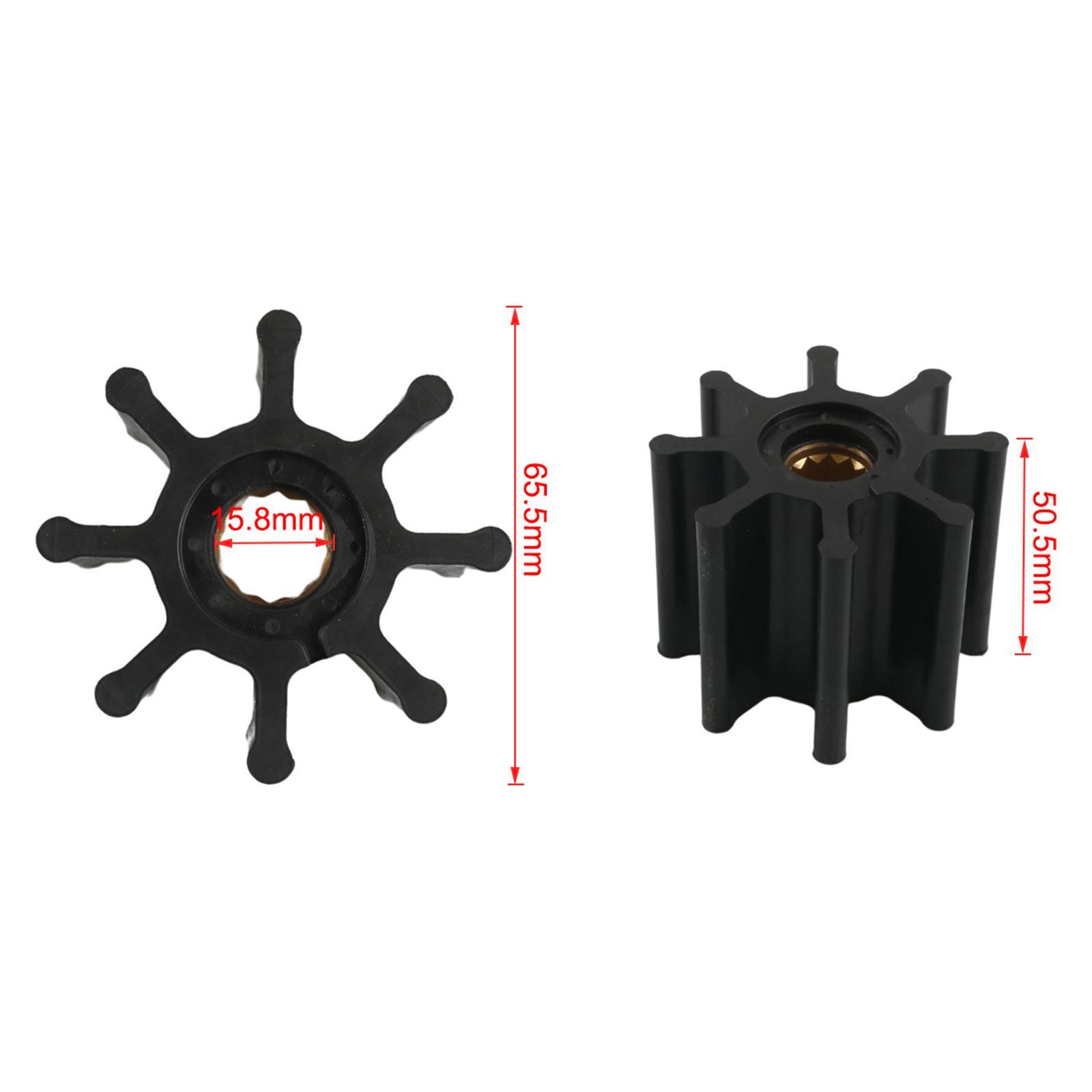 Water Pump Impeller 875593-6 877061 21951356 Durable Spare Parts Replacement Easy Installation Accessory Water Pump Impeller with Gasket