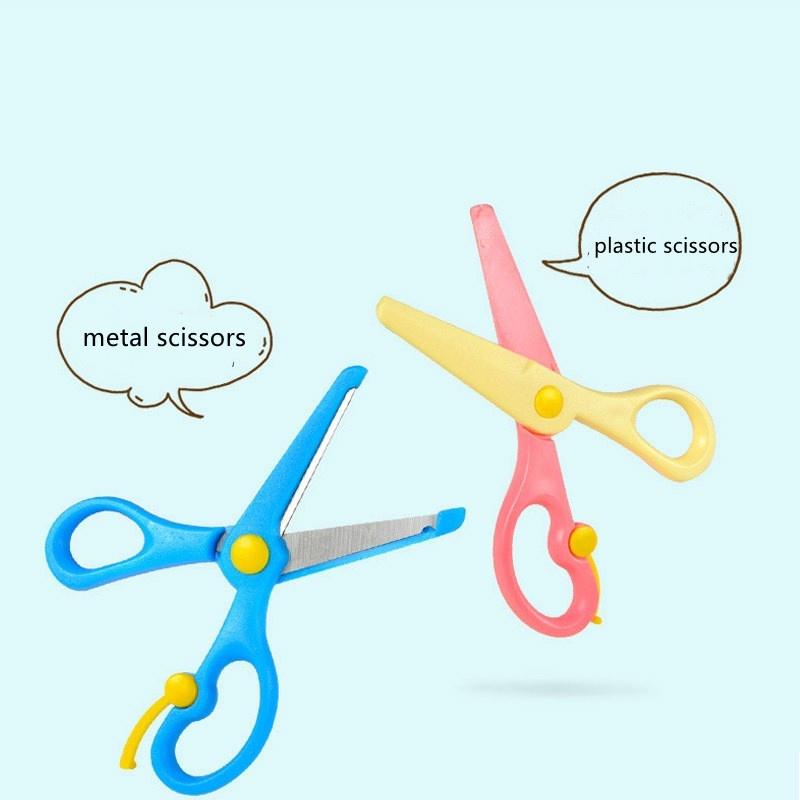 Bộ đồ chơi cắt giấy hình động vật nhiều màu sắc cho trẻ em DIY